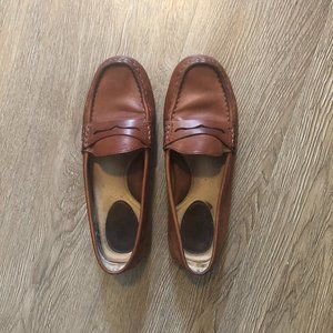 FRYE Leather Penny Loafer